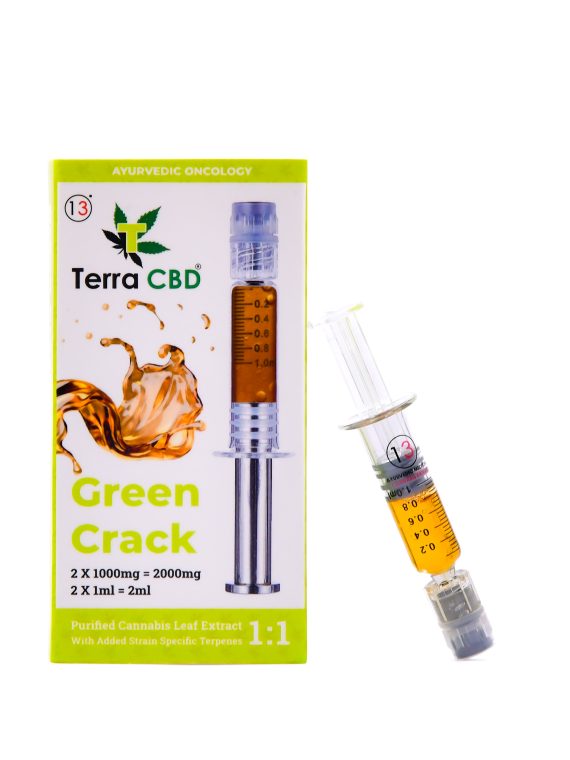 Terra CBD – Strain Specific Cannabis Extract – Green Crack 2ml