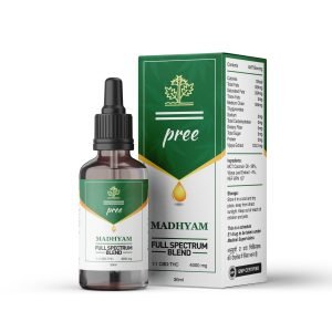 Pree Madhyam 1:1 CBD:THC Full Spectrum Blend 4000mg