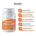 MediZen Blood Onco Care | Herbal Antioxidant Support for Blood Cancer | Immunity & Cell Regeneration | 30 Tablets