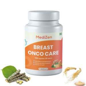 MediZen Breast Onco Care | Enhanced Breast Cancer Support | Boost Immunity & Strength | 30 Tablets
