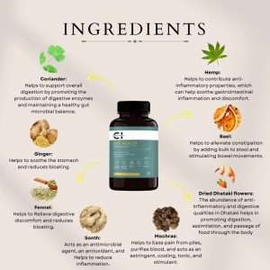 Cannazo India Gut Health Tablets