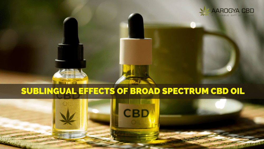 Sublingual Effects of Broad Spectrum CBD Oil