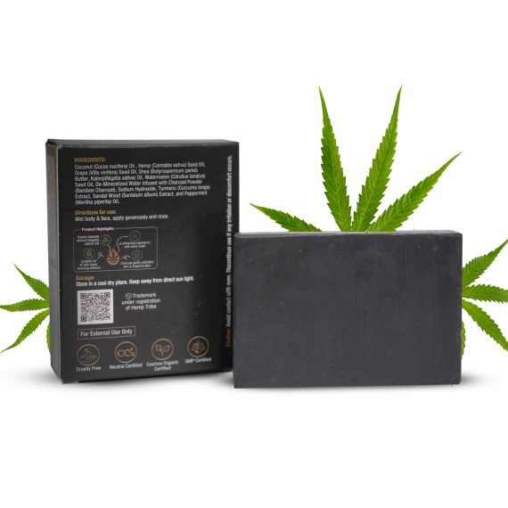 Hemp Tribe Eveur Charcoal Hemp Soap
