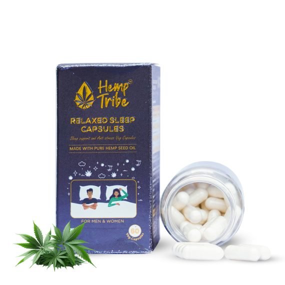 Hemp Tribe Relaxed Sleep Capsules