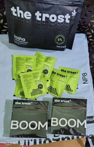 The Trost Kosha (Mint Flavor) - Cannabis Gummies (Mriduvati) 5% Cannabis Extract photo review