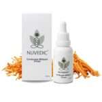 Nuvedic Cordyceps Militaris Drops – Energy, Immunity & Respiratory Support | Ayurvedic Herbal Extract
