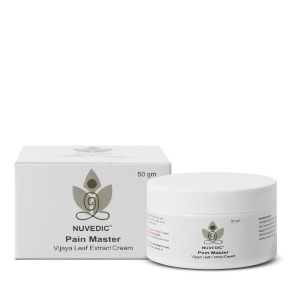 Nuvedic Pain Master Vijaya Leaf Extract Cream 50gm