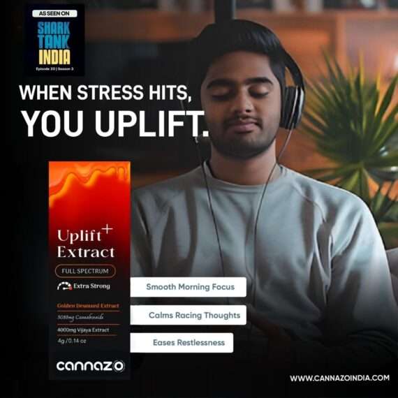 Cannazo India Uplift Plus Drops Extract Pen with Terpenes