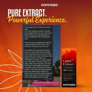 Cannazo India Uplift Plus Drops Extract Pen with Terpenes