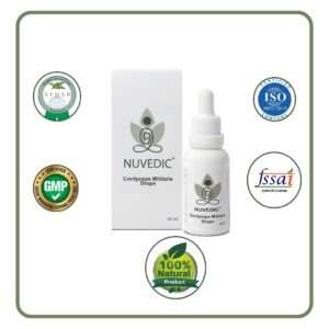 Nuvedic Cordyceps Militaris Drops – Energy, Immunity & Respiratory Support | Ayurvedic Herbal Extract