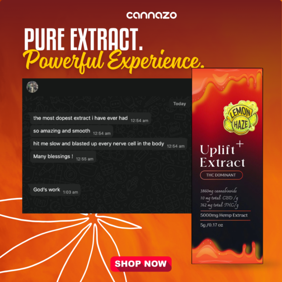 Cannazo India Uplift Plus Drops Extract Pen with Terpenes