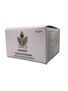 Nuvedic Eczema & Psoriasis Vijaya Leaf Extract Cream