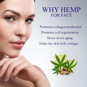 Imroz Face Cream with Hemp Seed oil & Rosehip Oil