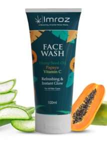 Imroz Face Wash with Hemp Seed Oil & Papaya