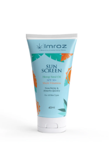 Imroz Sunscreen SPF 30+ with Hemp Seed Oil
