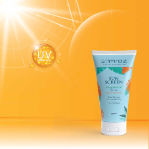 Imroz Sunscreen SPF 30+ with Hemp Seed Oil