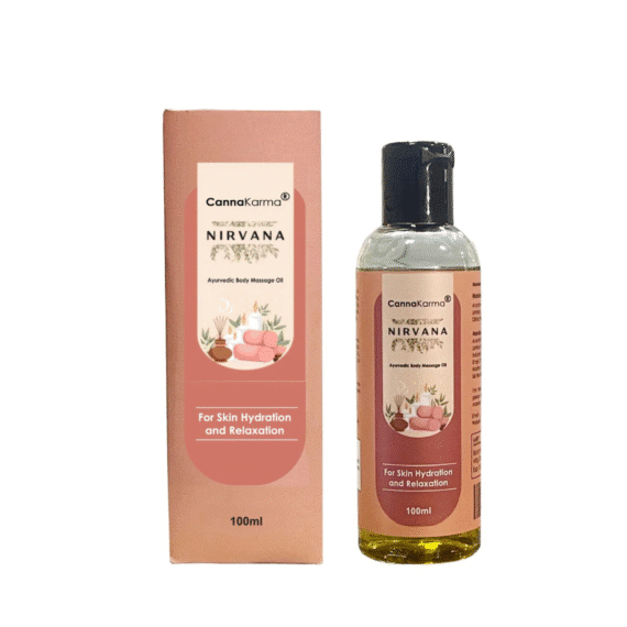 CannaKarma Nirvana Body Massage Oil - 100ml