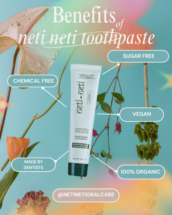 Neti-Neti Chemical Free Hemp Toothpaste