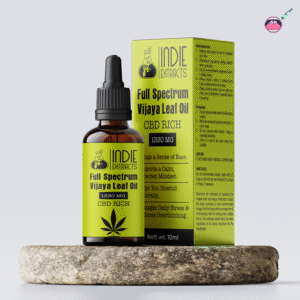 Indie Extracts Full Spectrum Vijaya Leaf Oil |CBD-RICH| 1330MG