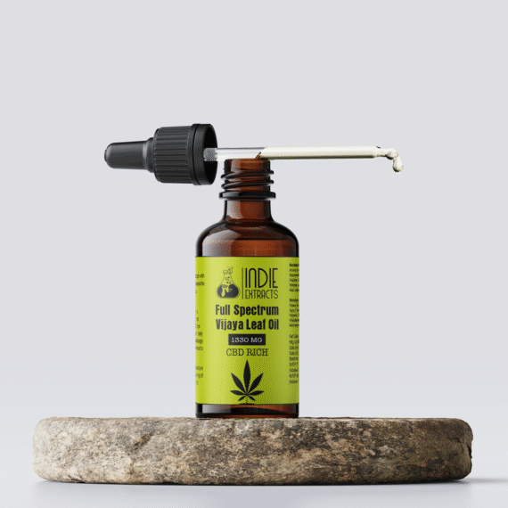 Indie Extracts Full Spectrum Vijaya Leaf Oil |CBD-RICH| 1330MG - Image 4