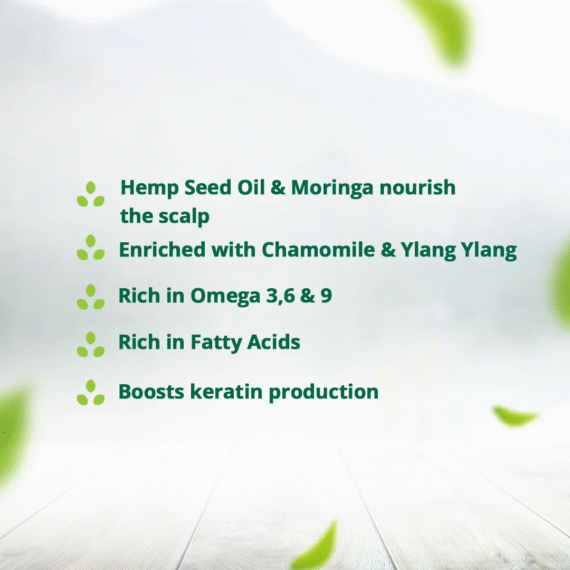 Hampa Hemp Moringa Hair Oil - 100ml