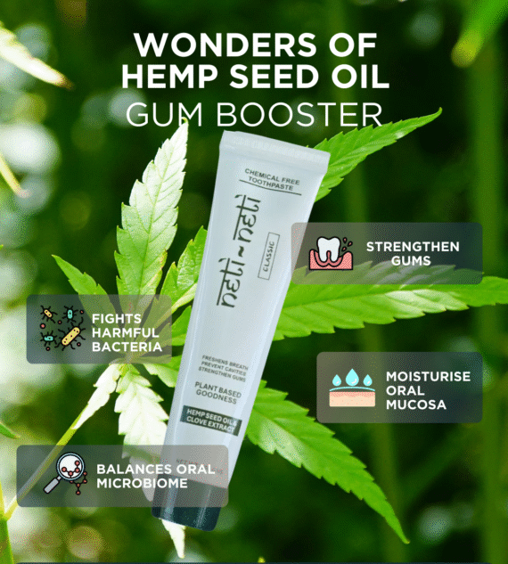Neti-Neti Chemical Free Hemp Toothpaste - Image 2