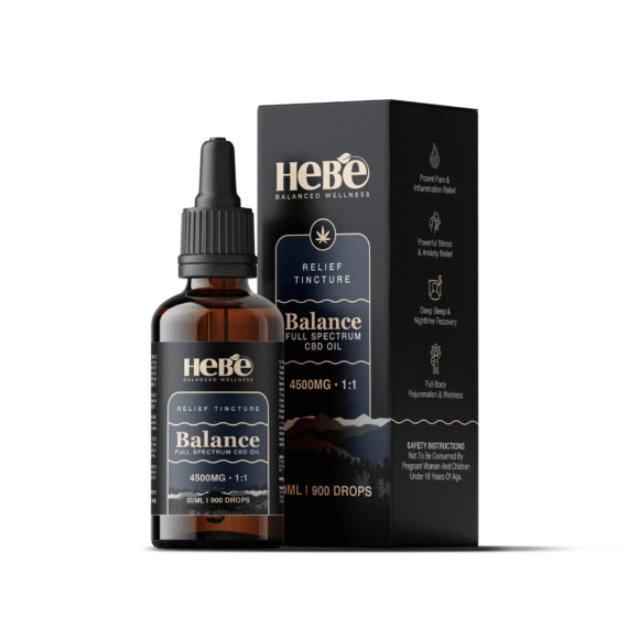 Hebe Balance 1-1 Full spectrum CBD oil 4500mg