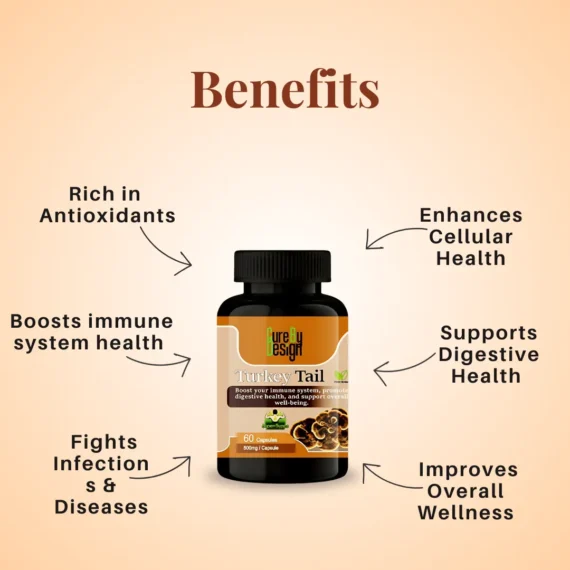 Cure By Design Turkey Tail benefits