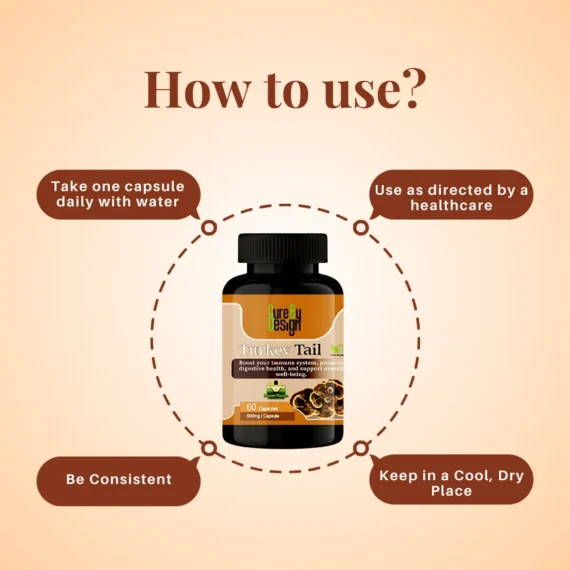 Cure By Design Turkey Tail how to use