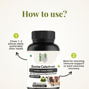 Cure By design Bovine Colostrum How to Use