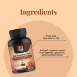 Cure by Design Sea Buckthorn Oil Ingredients