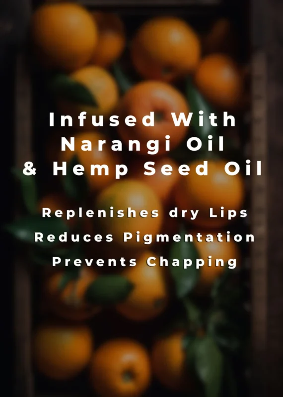 Imroz Lip Balm with Hemp Seed Oil & Narangi | Nourish | Protect | Shine Naturally