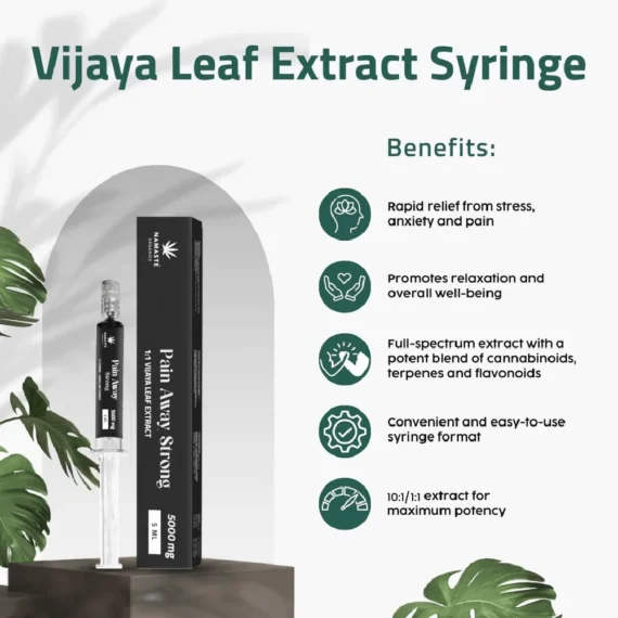 Namaste Organics Vijaya Leaf Extract | Pain Away - Strong