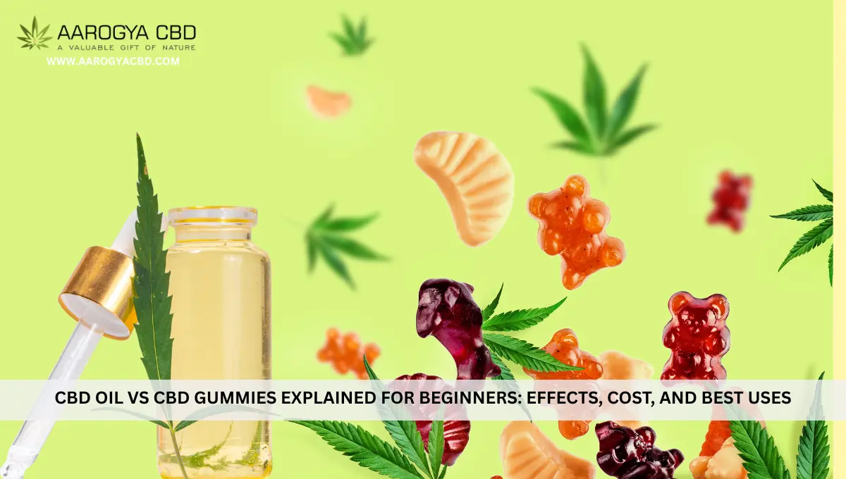 CBD Oil vs CBD Gummies Explained for Beginners: Effects, Cost, and Best Uses