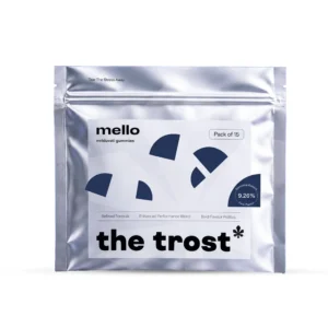 Trost Mello Gummies- 9.26% Cannabis Leaf Extract - Blueberry