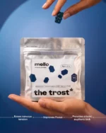 Trost Mello Gummies - 13% Cannabis Leaf Extract - Blueberry